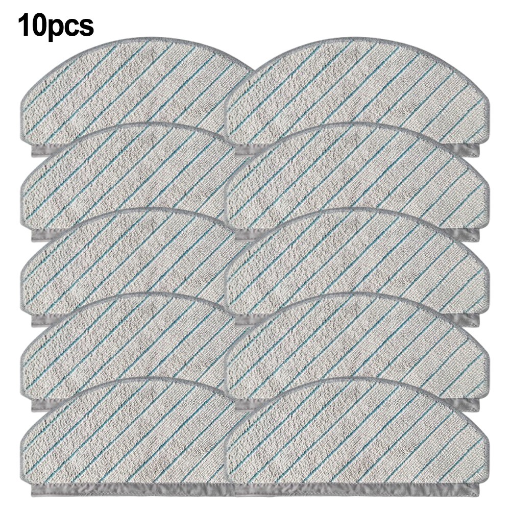 Lot de 10 pièces de rechange pratiques vêtements vadrouille microfibre économies compati
