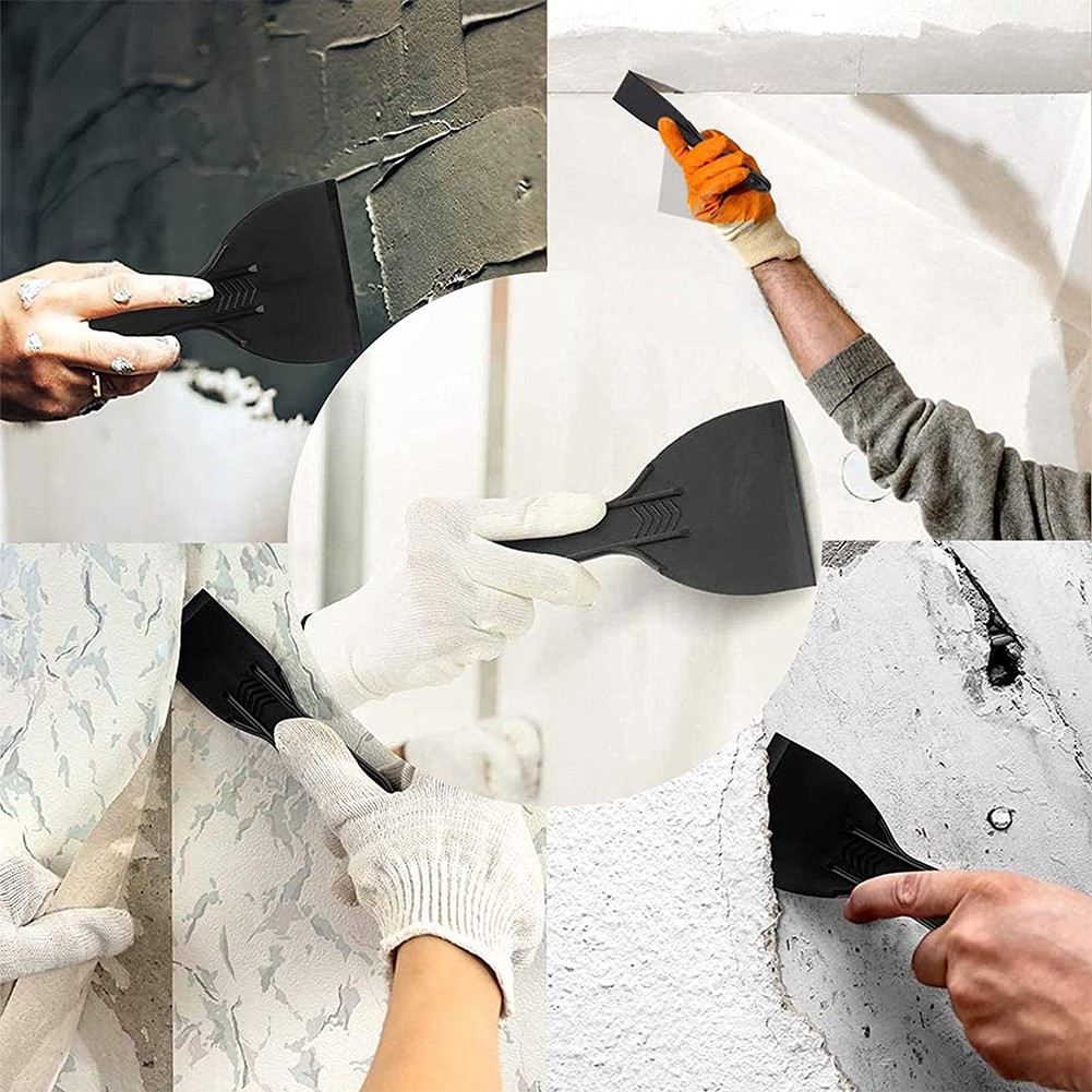 Plastic Spatula Set for Applying Plaster and Patching Walls Effectively - Picture 29 of 54