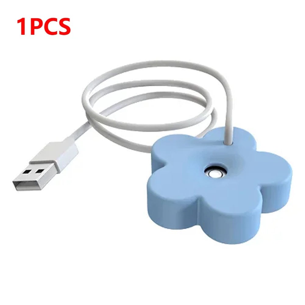 Small Space USB Humidifier with Creative Flower Design and Easy Controls - Photo 24/26