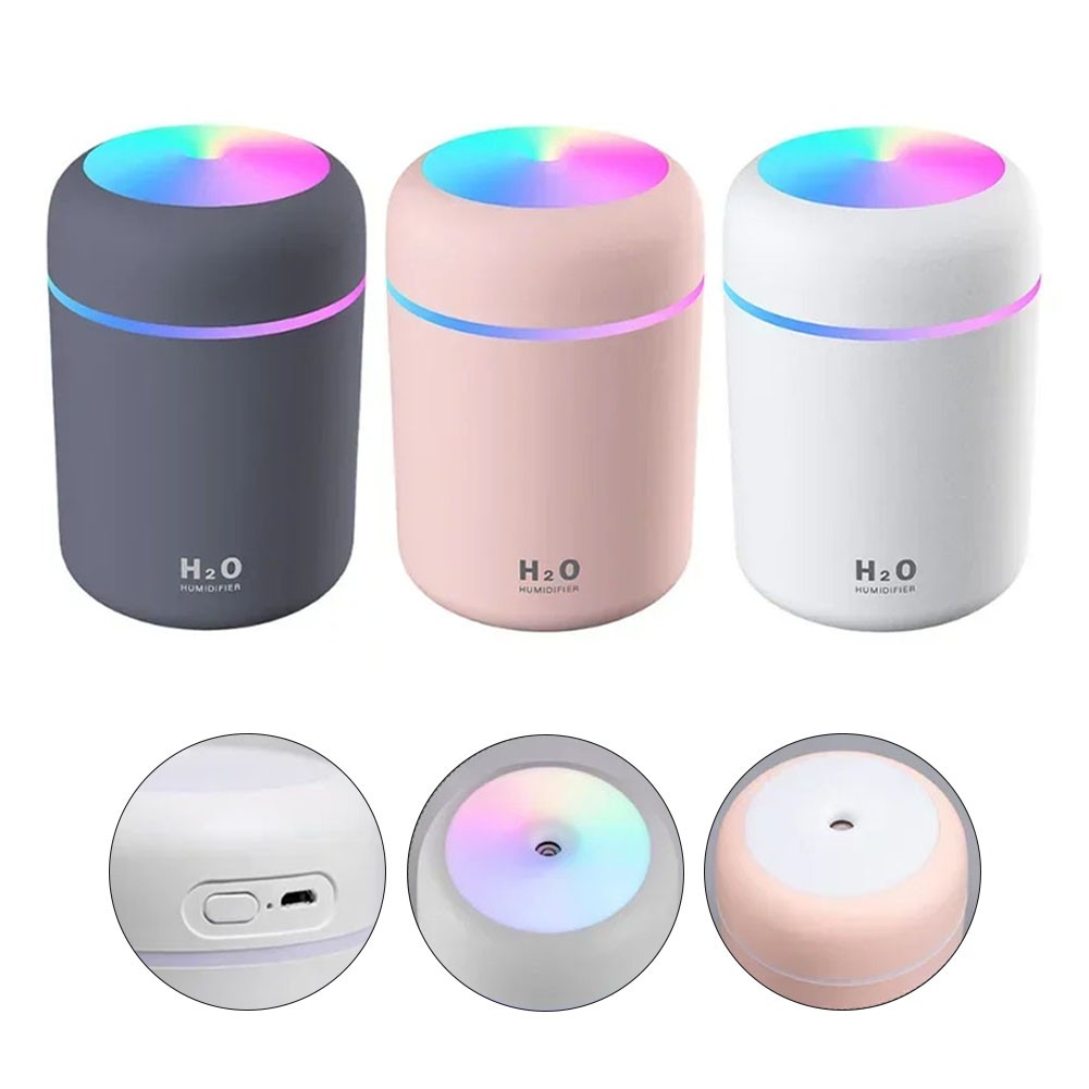 Lightweight and Portable Colorful Cup Humidifier Perfect for All Users - Photo 2/22
