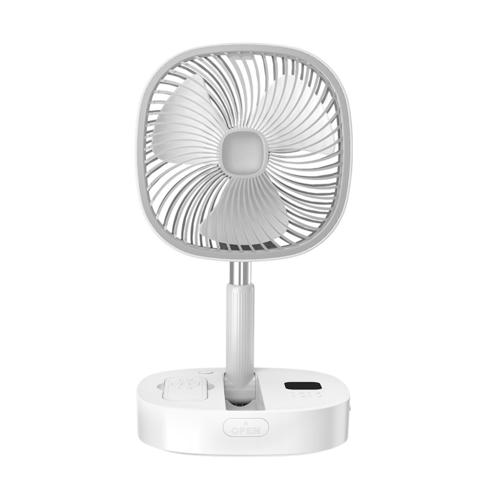 Effortless Control Telescopic Folding fan equipped With Multi Speed Options