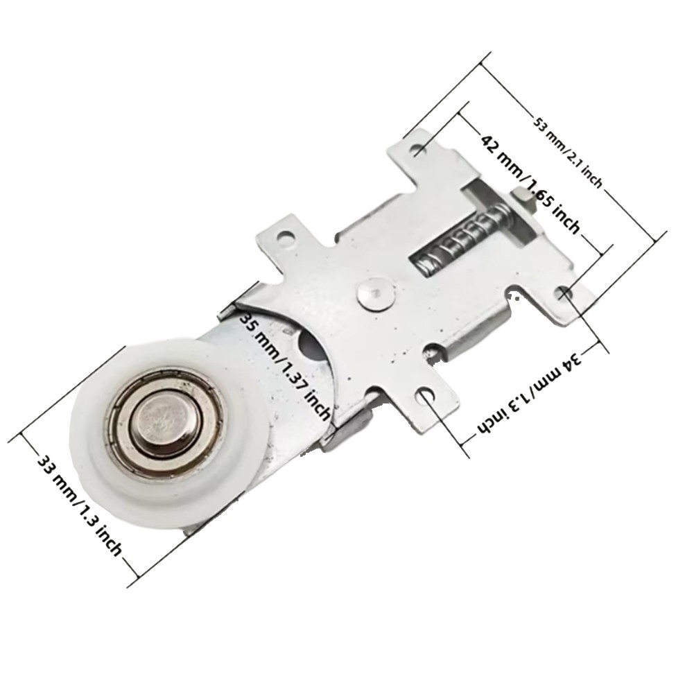 Simplified Installation Sliding Door Roller Set Made from Robust Material