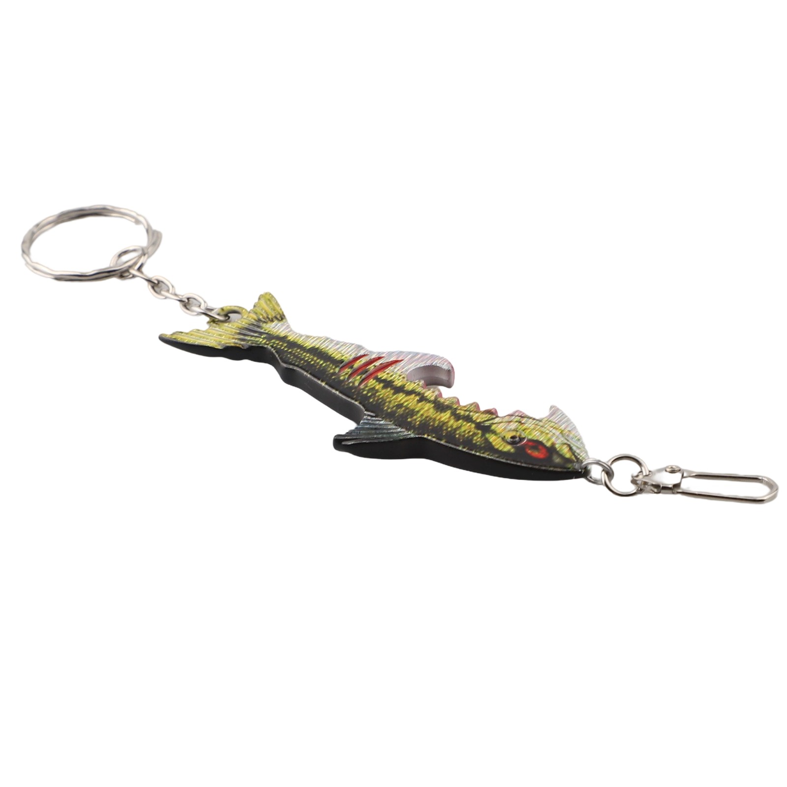 Ouvre-bouteille design appat leurre pour porte-cl??s compact et pratique requin - Photo 25/38