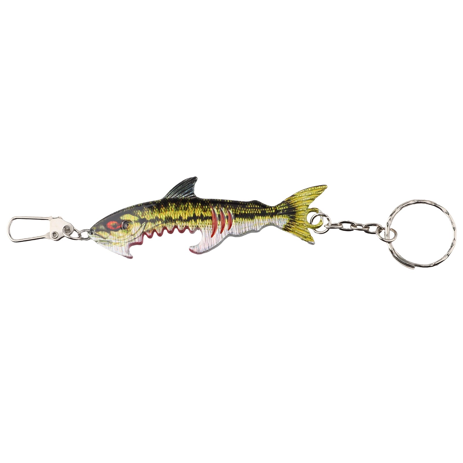 Ouvre-bouteille design appat leurre pour porte-cl??s compact et pratique requin - Photo 31/38