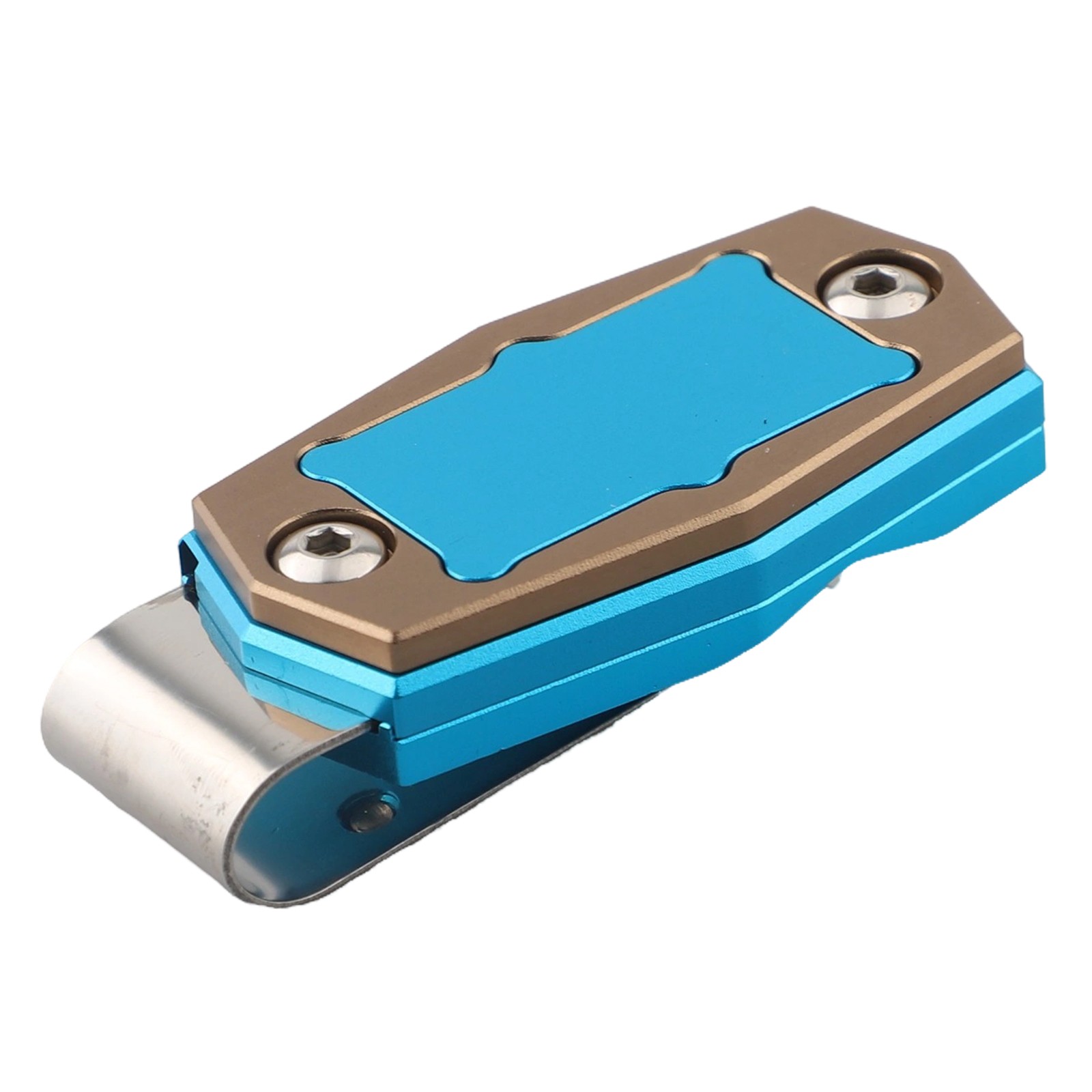 Compact Aluminum Alloy Billiard Chalk Holder with Magnetic Functionality