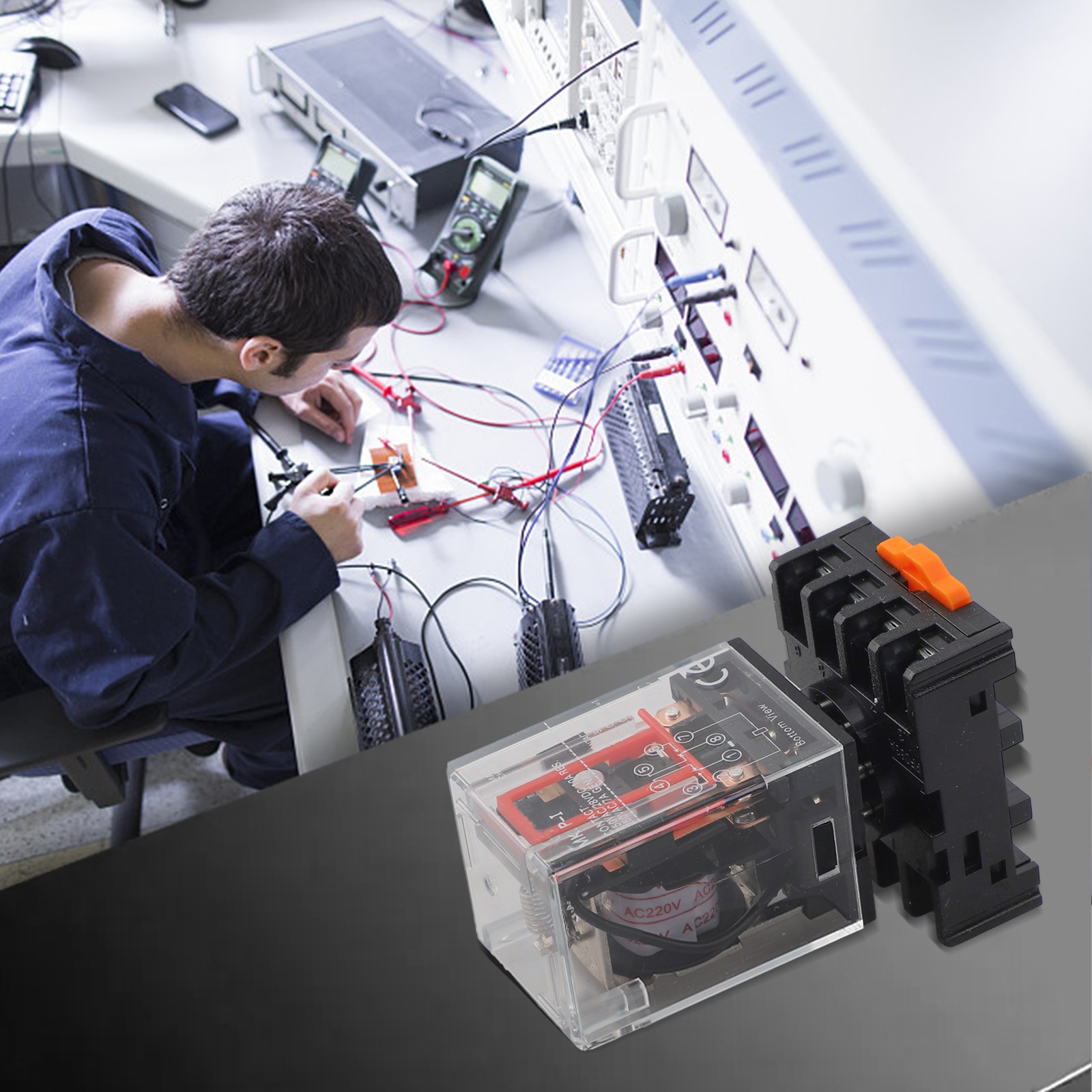 Application High Performance 10 Amp DPDT Power Relay With Reliable Base Unit - Picture 48 of 58