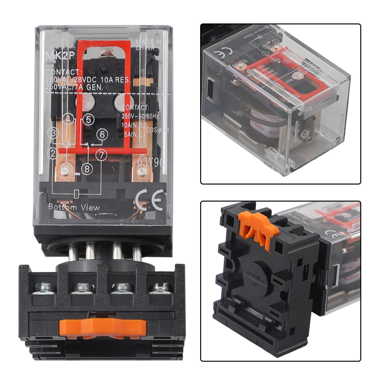 Application High Performance 10 Amp DPDT Power Relay With Reliable Base Unit - Picture 55 of 58