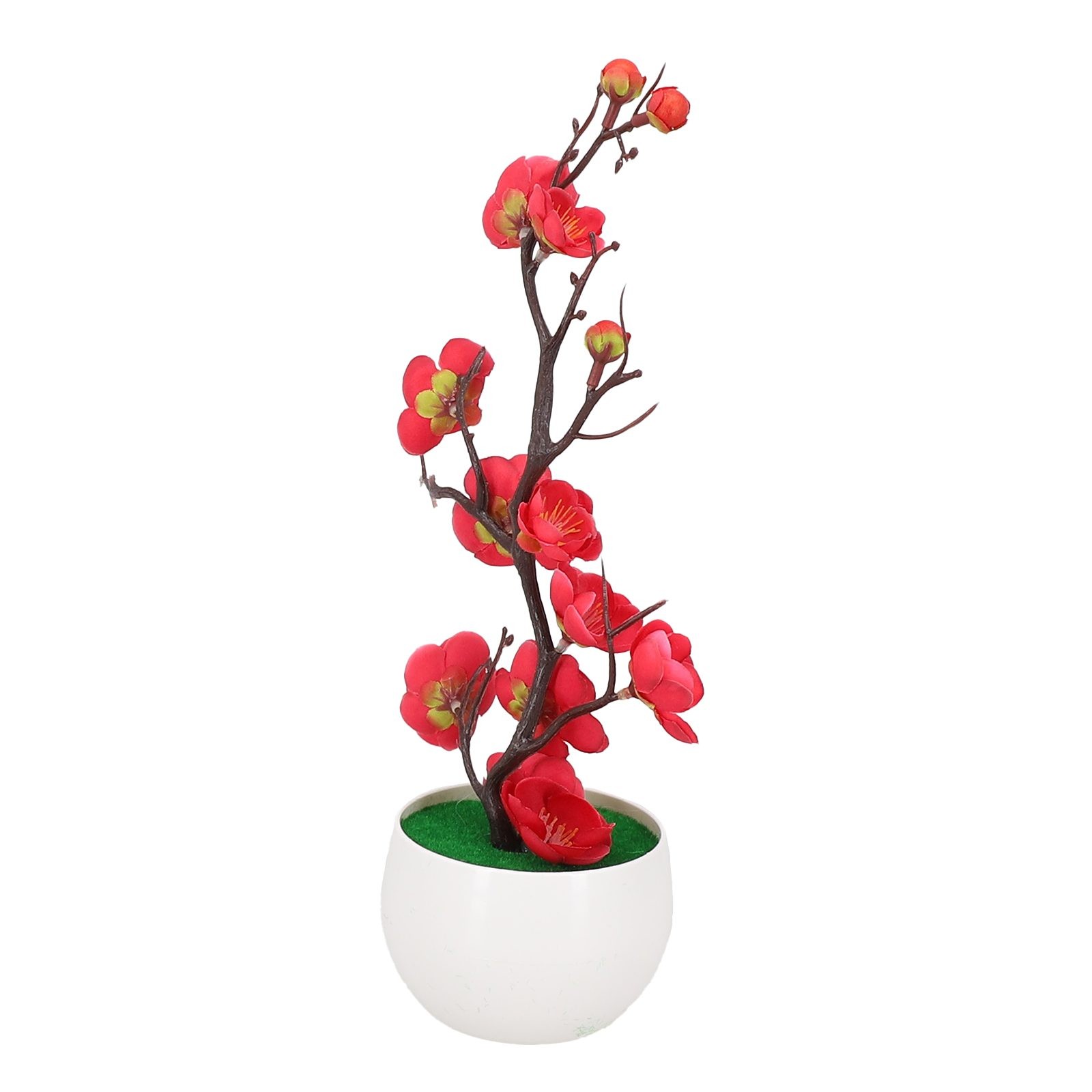 High Quality Artificial Potted Flower Ornaments Plant Plum Home Outdoor - Picture 47 of 51