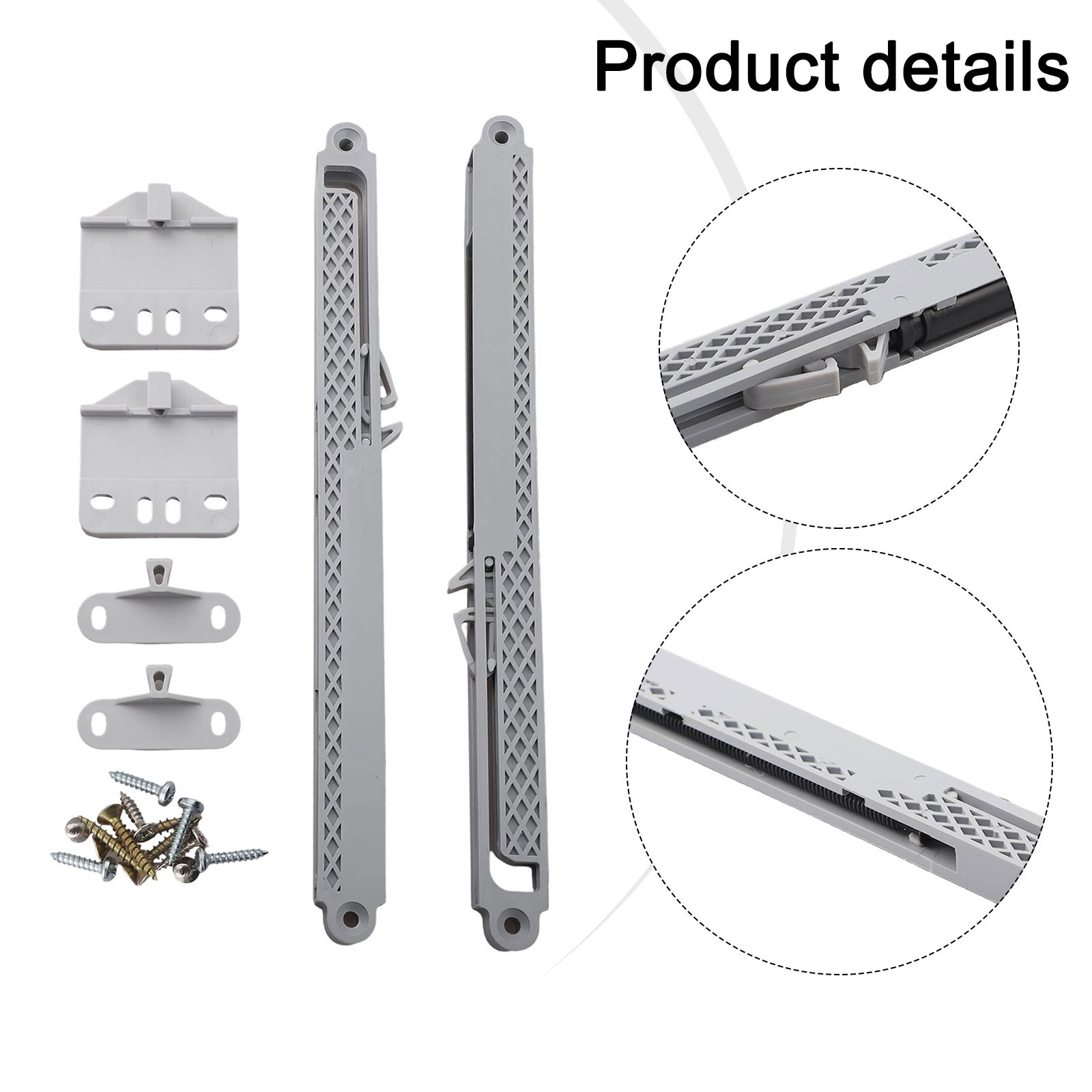 Cabinet Soft Close Adapter 2PCS Automatic Dampers for Smooth Drawer Closure