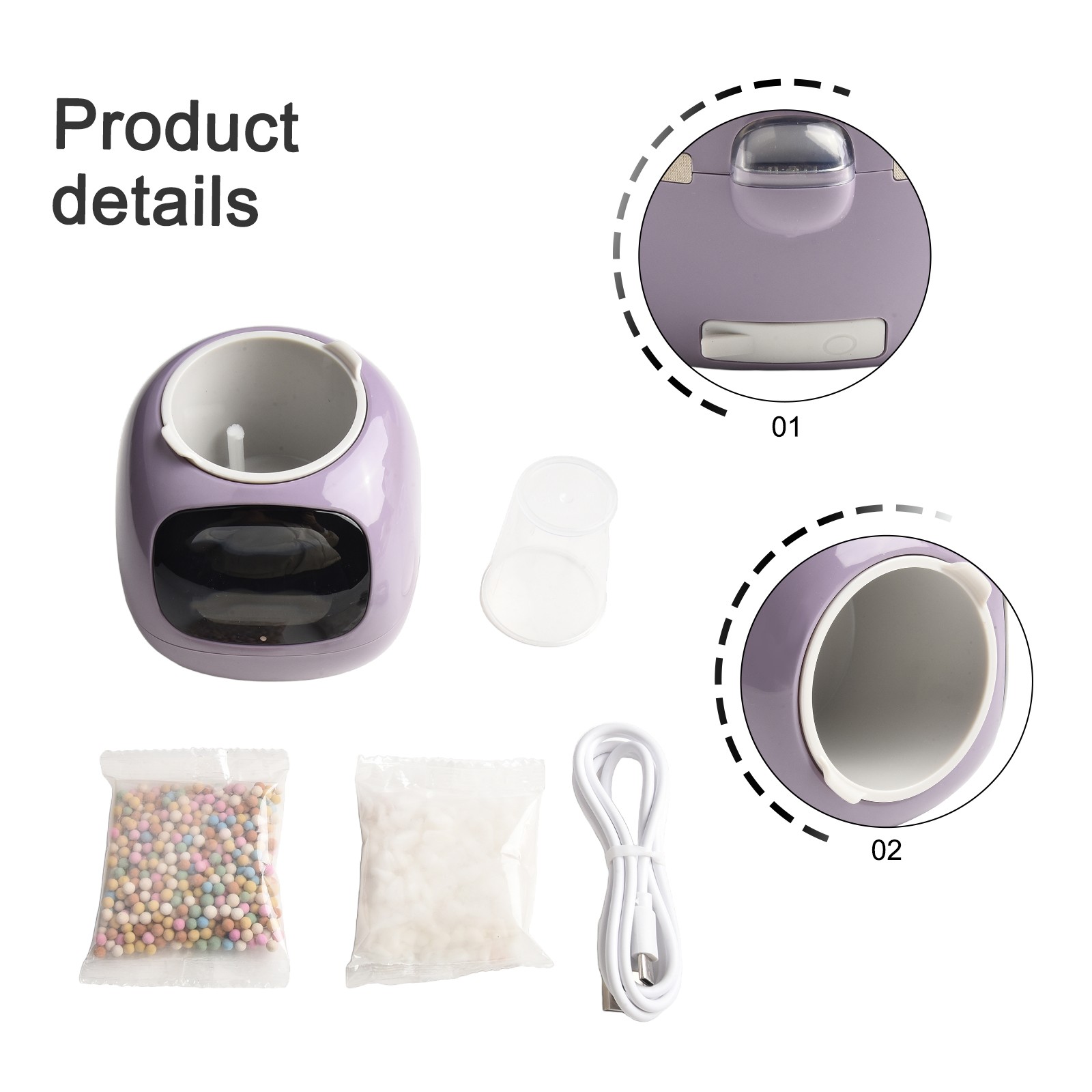 Pot de fleurs intelligent peu encombrant pour solutions d'entretien des plantes - Photo 17/32