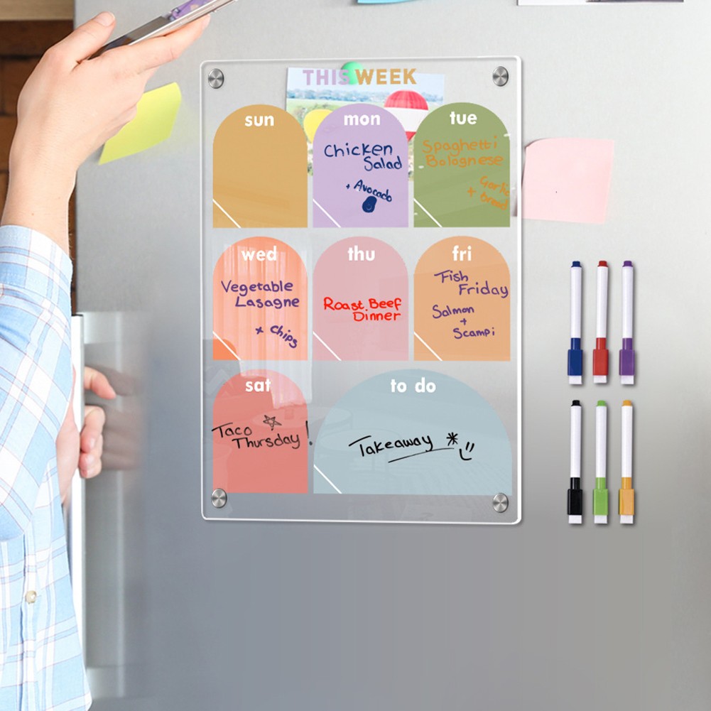 Transparent Weekly Planner Board to Enhance Your Organizational Skills - Picture 32 of 57