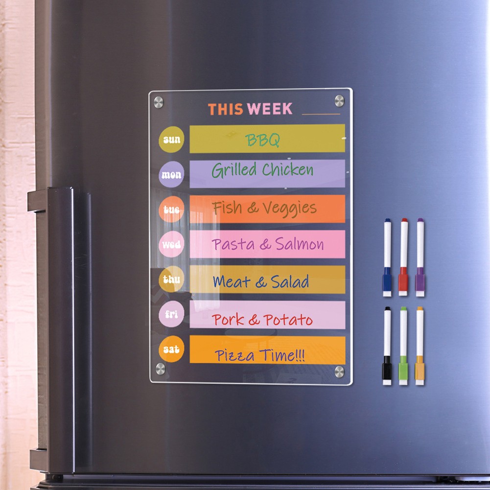 Transparent Weekly Planner Board to Enhance Your Organizational Skills - Picture 47 of 57