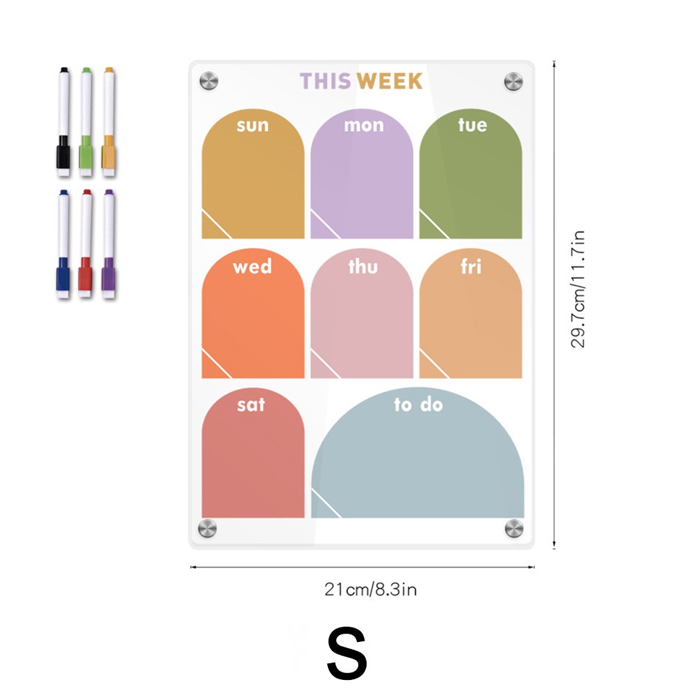 Transparent Weekly Planner Board to Enhance Your Organizational Skills - Picture 28 of 57