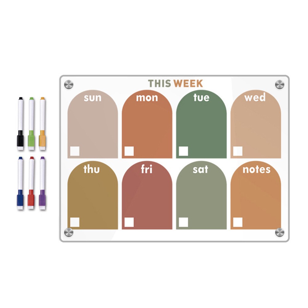 Transparent Weekly Planner Board to Enhance Your Organizational Skills - Picture 15 of 57