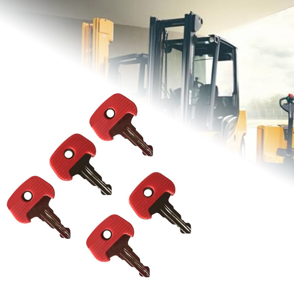 Gorise 702 Key Set – 5-Piece Replacement For Forklifts, Excavators, Machinery Starters