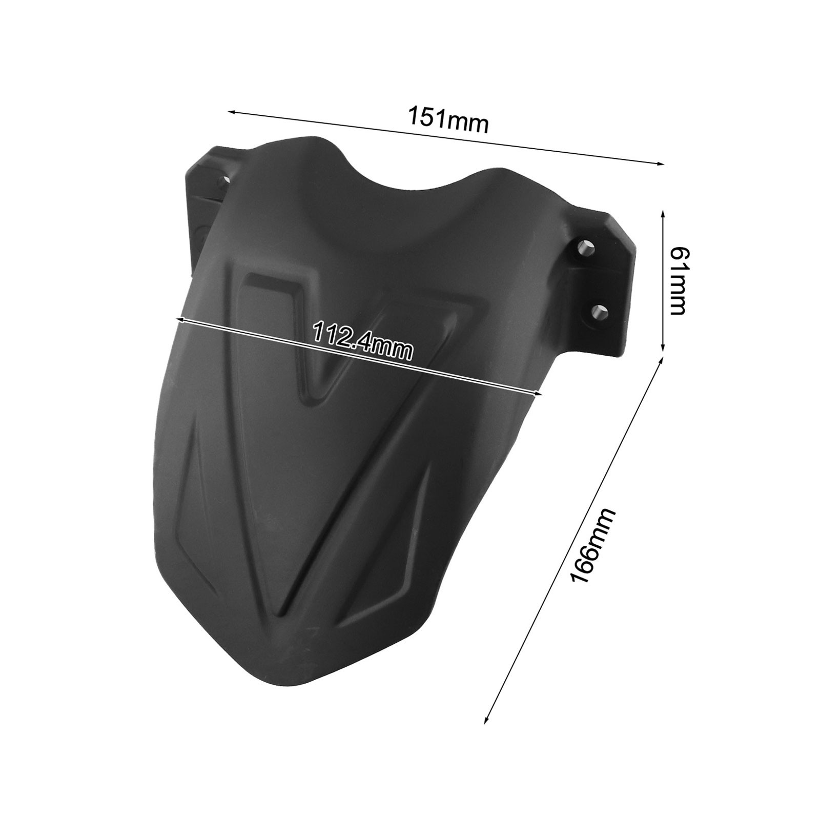 Plastic Mudguards for Kukirin For G2 For Master Electric Scooter Models - Picture 37 of 43