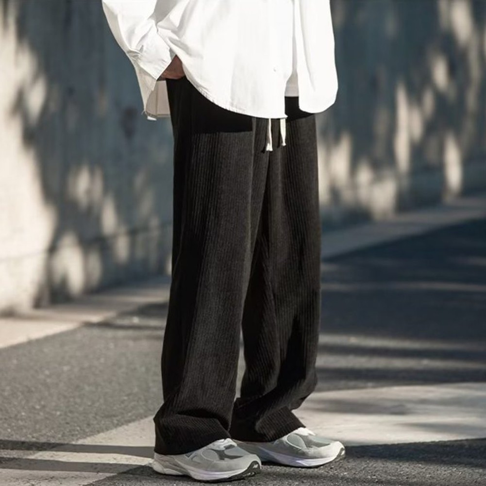 Bequeme einfarbige Herren Cordhose f��r Relaxed Fit Lifestyle - Picture 16 of 42