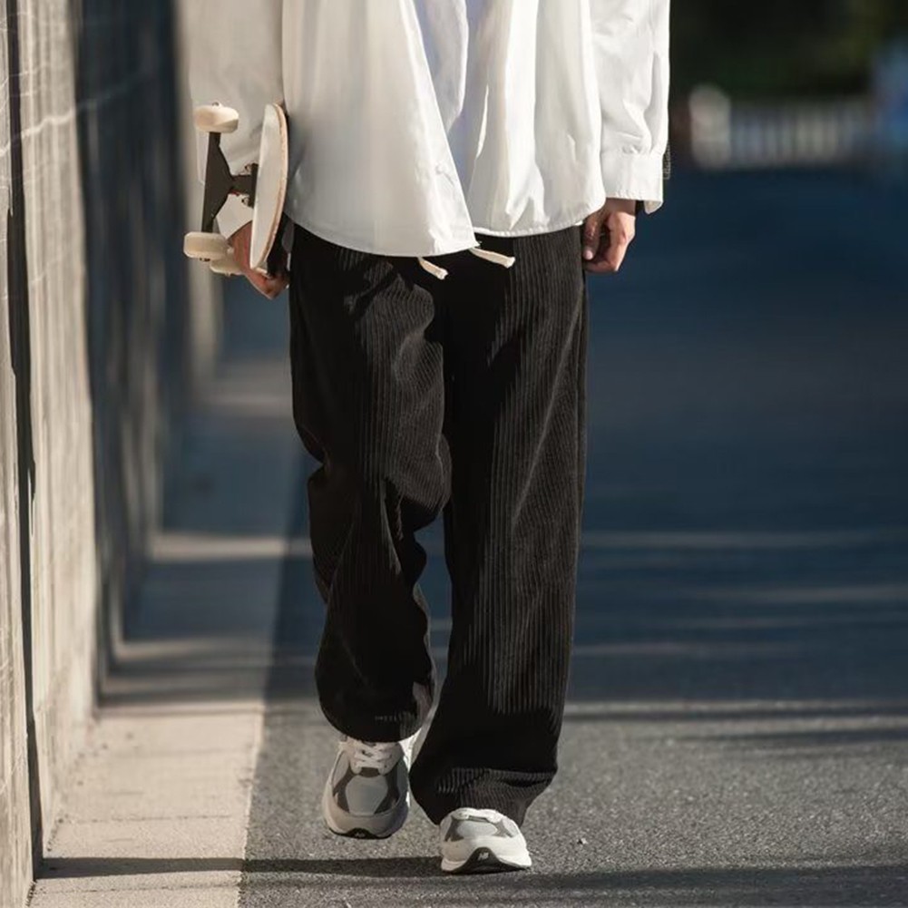 Bequeme einfarbige Herren Cordhose f��r Relaxed Fit Lifestyle - Picture 14 of 42