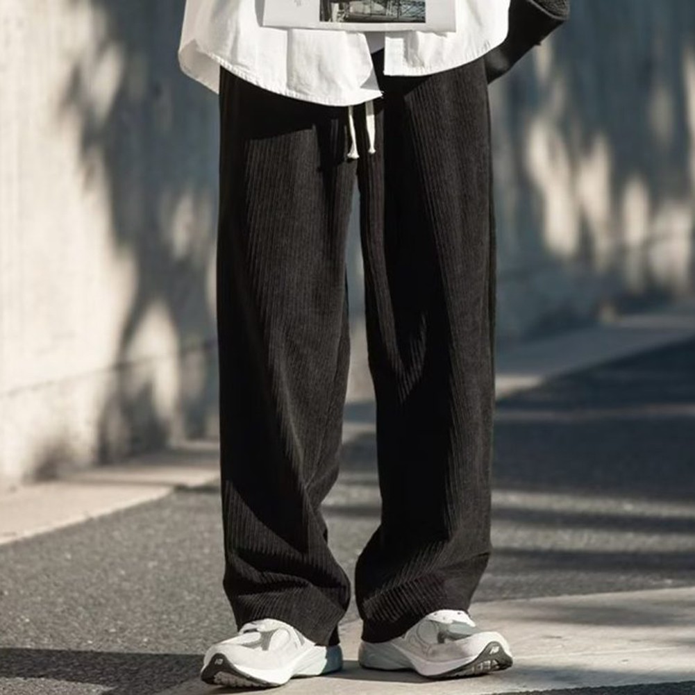 Bequeme einfarbige Herren Cordhose f��r Relaxed Fit Lifestyle - Picture 13 of 42