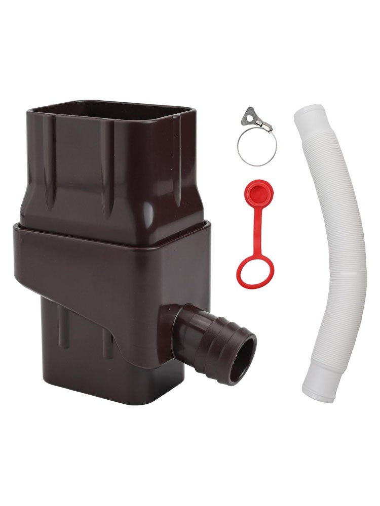Easy to Cut Drain Sections for Quick Installation of our Rainwater Diverter