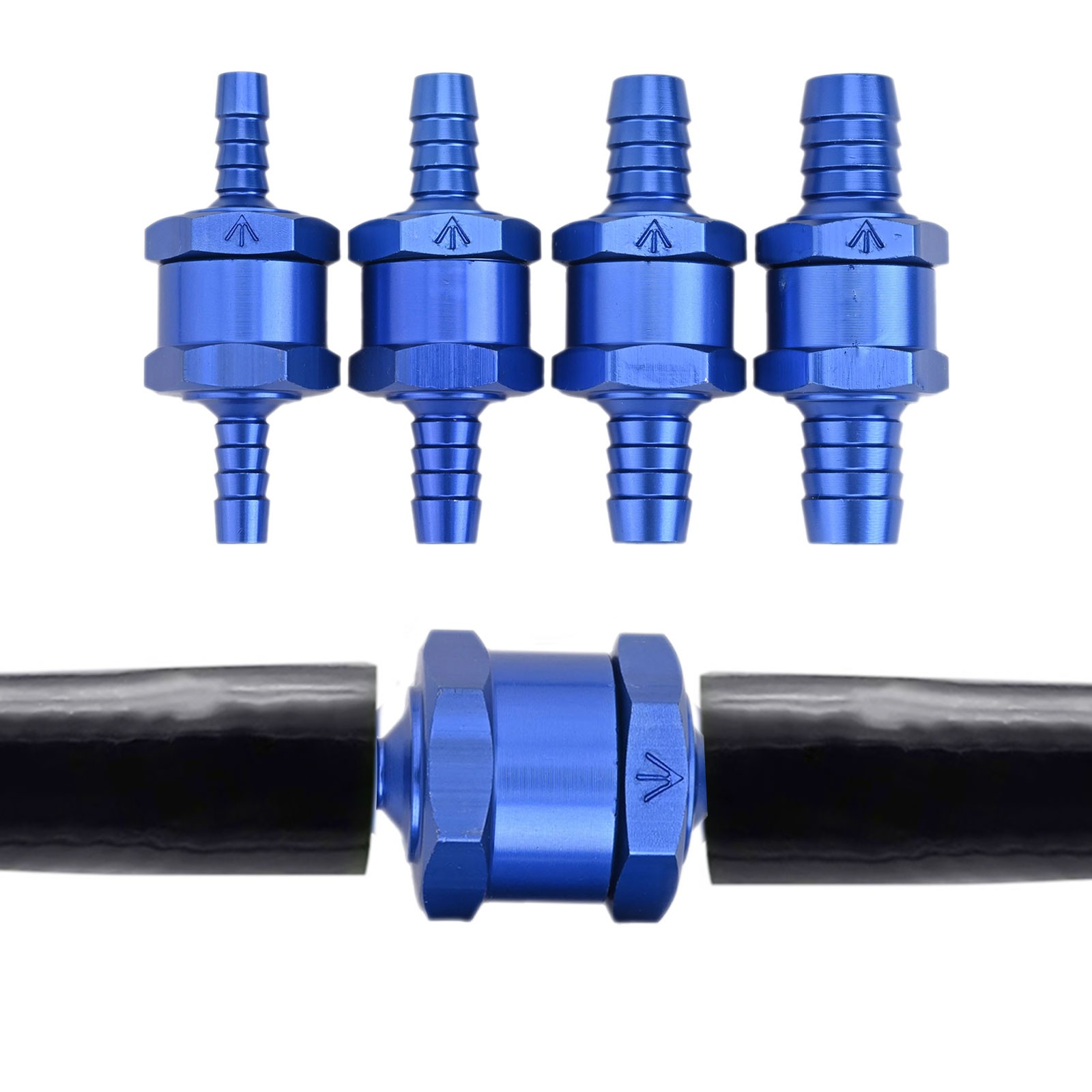 Non Return Check Valve Set of 4 for Low Pressure Fuel and Water Systems - Picture 15 of 24