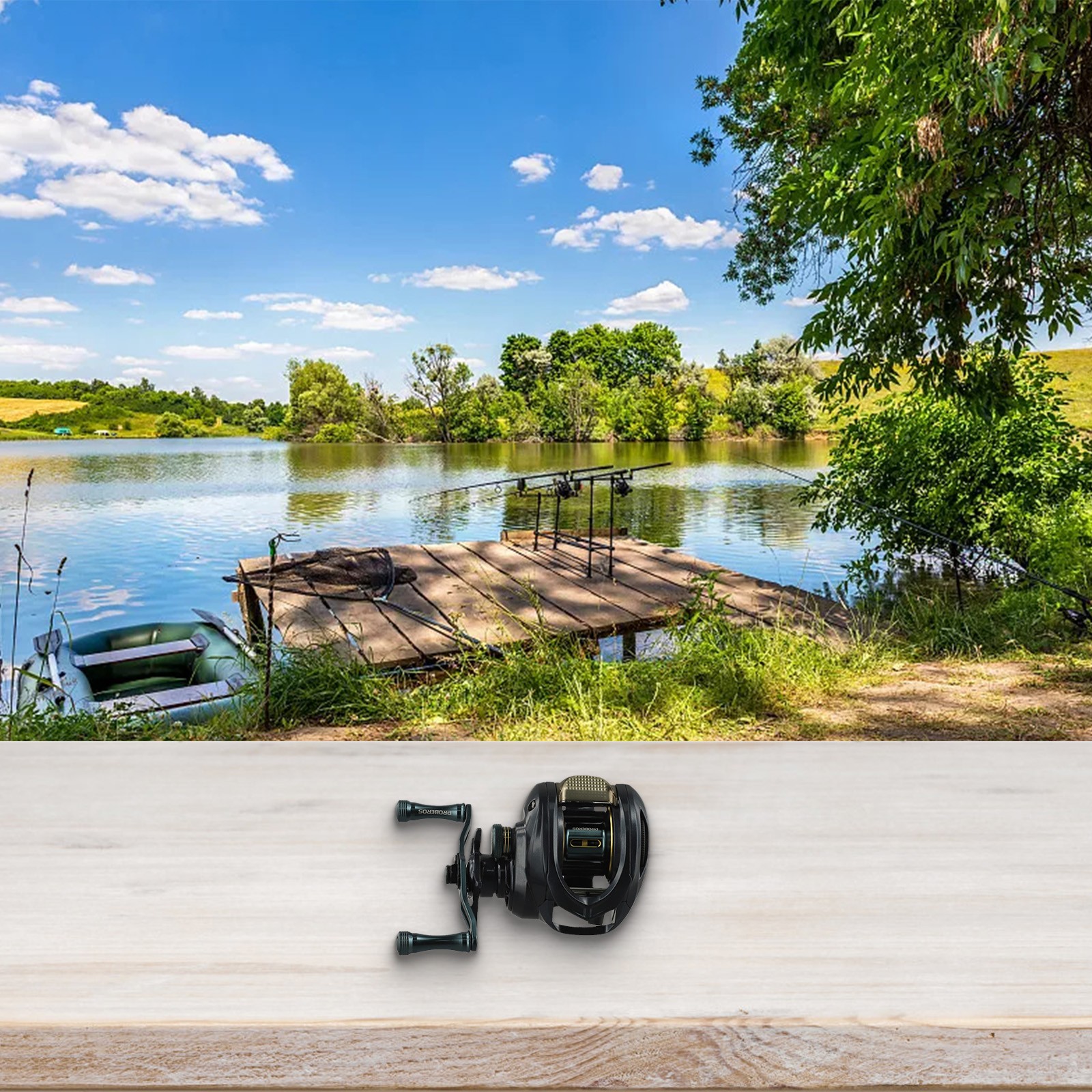 Baitcasting Fishing Reel Suitable for All Types of Lures and Conditions - Picture 14 of 35