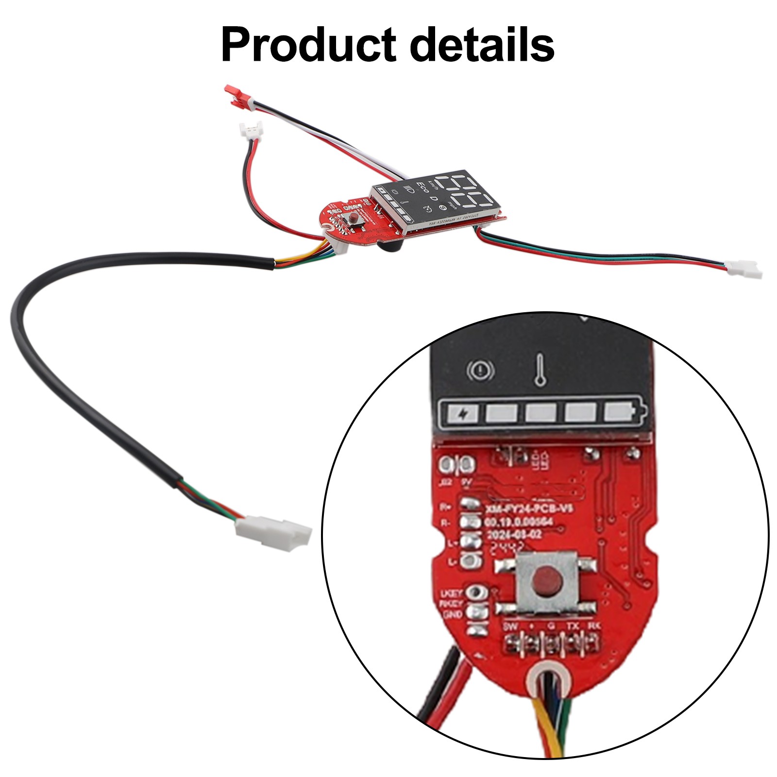 For Kukirin Electric Scooter Parts Controller and Meter Replacement Set