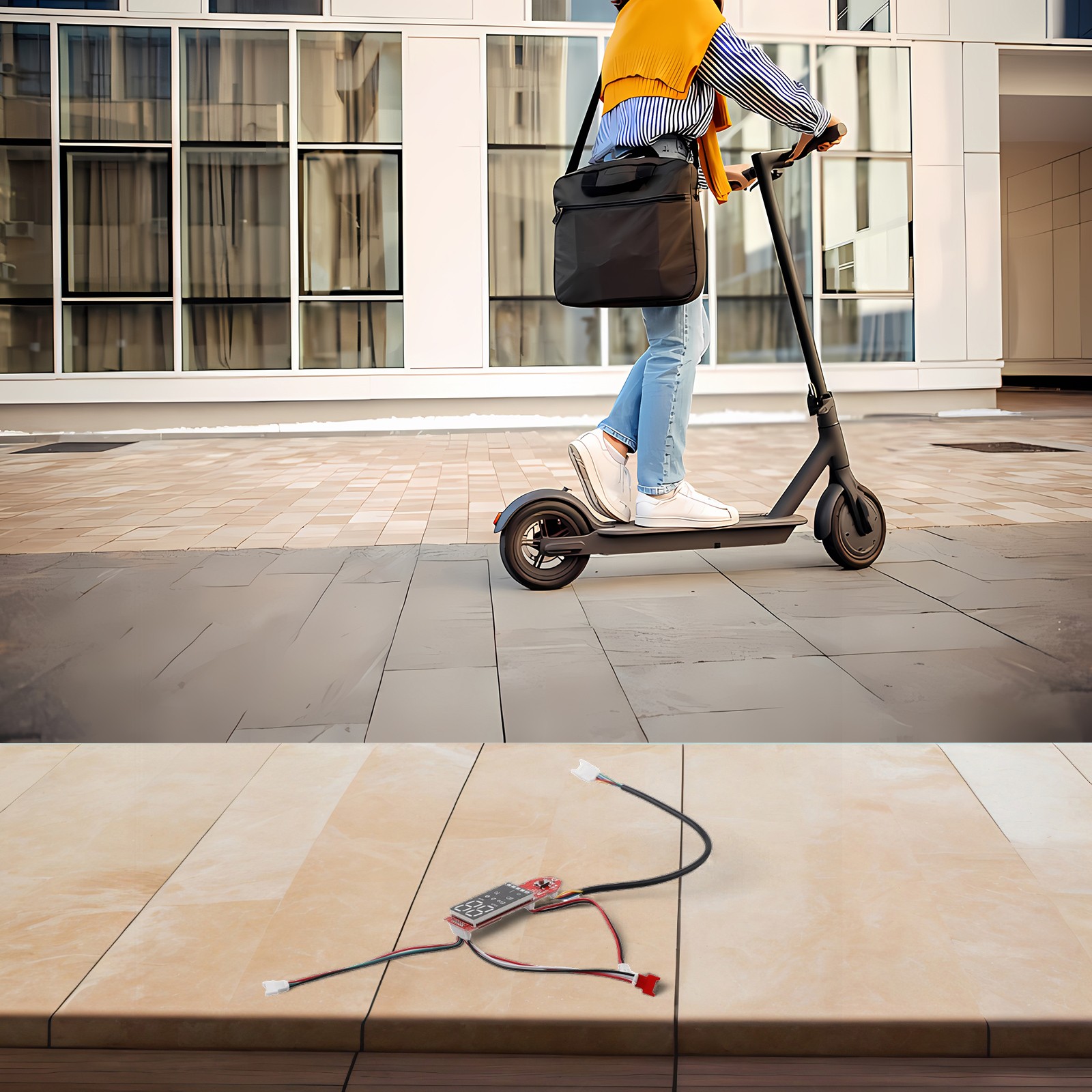 For Kukirin Electric Scooter Parts Controller and Meter Replacement Set