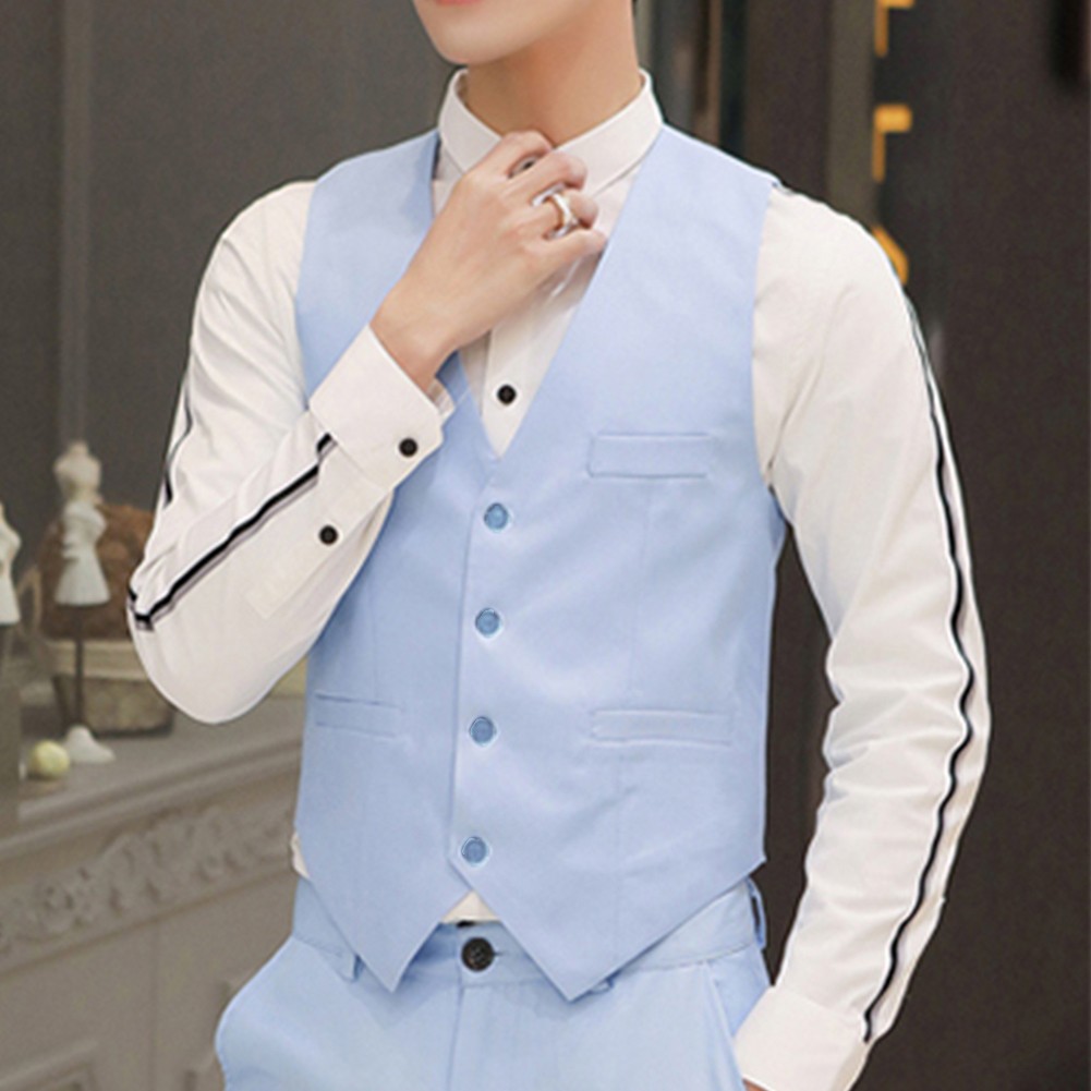 Brand New Coat Waistcoat Formal Blazer Dress Gilet Mens Party Stylish Suit - Picture 23 of 47