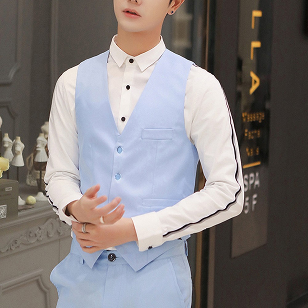 Brand New Coat Waistcoat Formal Blazer Dress Gilet Mens Party Stylish Suit - Picture 26 of 47