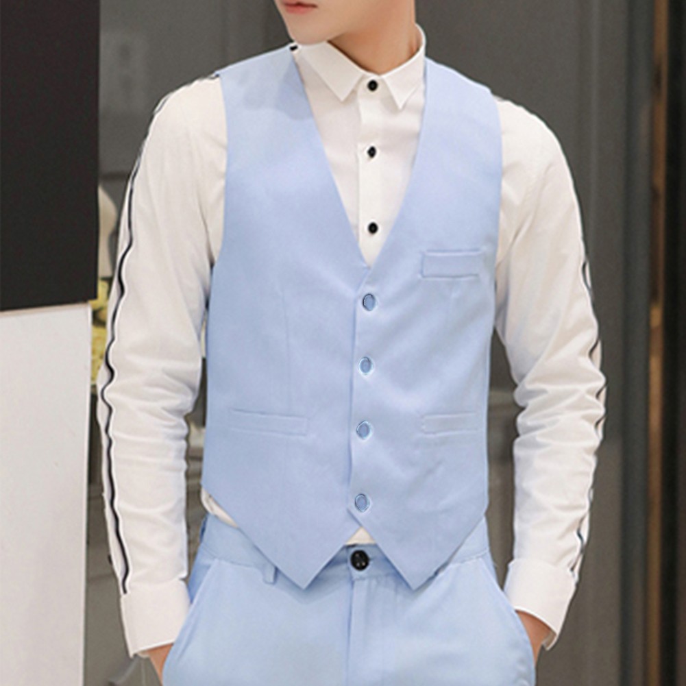 Brand New Coat Waistcoat Formal Blazer Dress Gilet Mens Party Stylish Suit - Picture 20 of 47