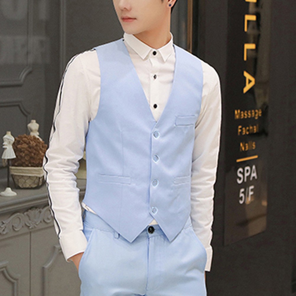 Brand New Coat Waistcoat Formal Blazer Dress Gilet Mens Party Stylish Suit - Picture 21 of 47