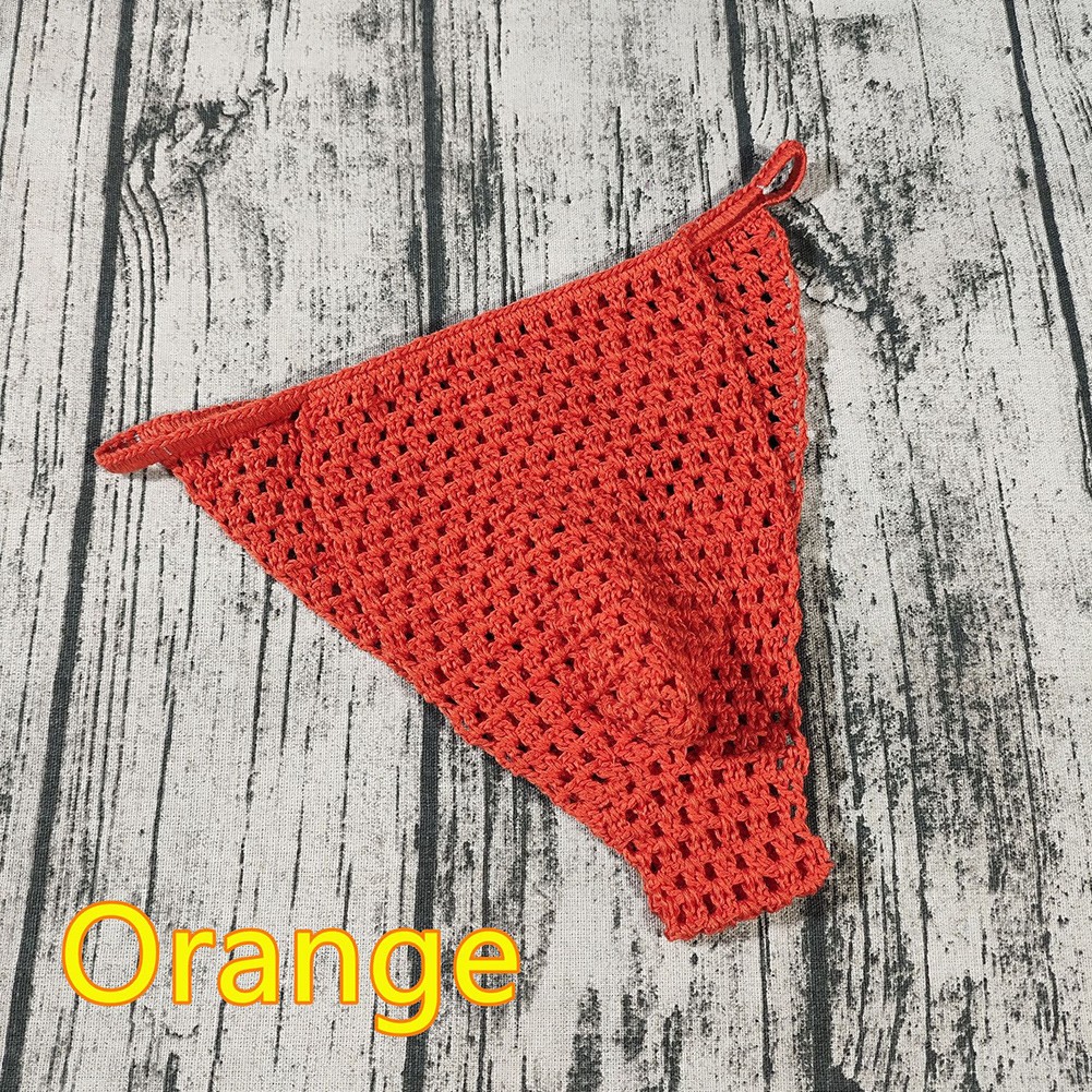 Men's Hand Crochet Underwear Low Rise Briefs Ideal for Swimming and Sunbathing - Picture 22 of 25