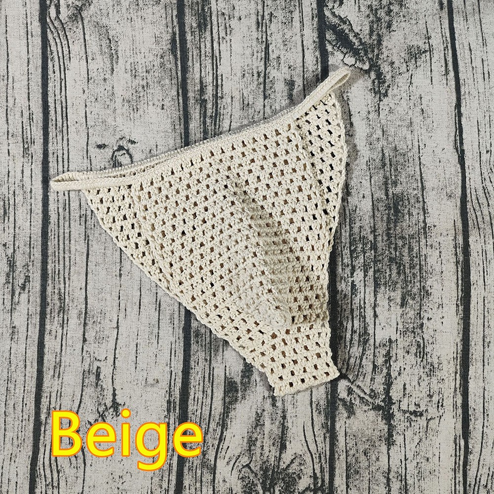 Men's Hand Crochet Underwear Low Rise Briefs Ideal for Swimming and Sunbathing - Picture 24 of 25