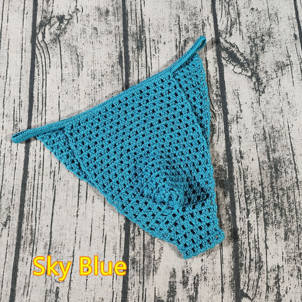 Men's Hand Crochet Underwear Low Rise Briefs Ideal for Swimming and Sunbathing - Picture 21 of 25