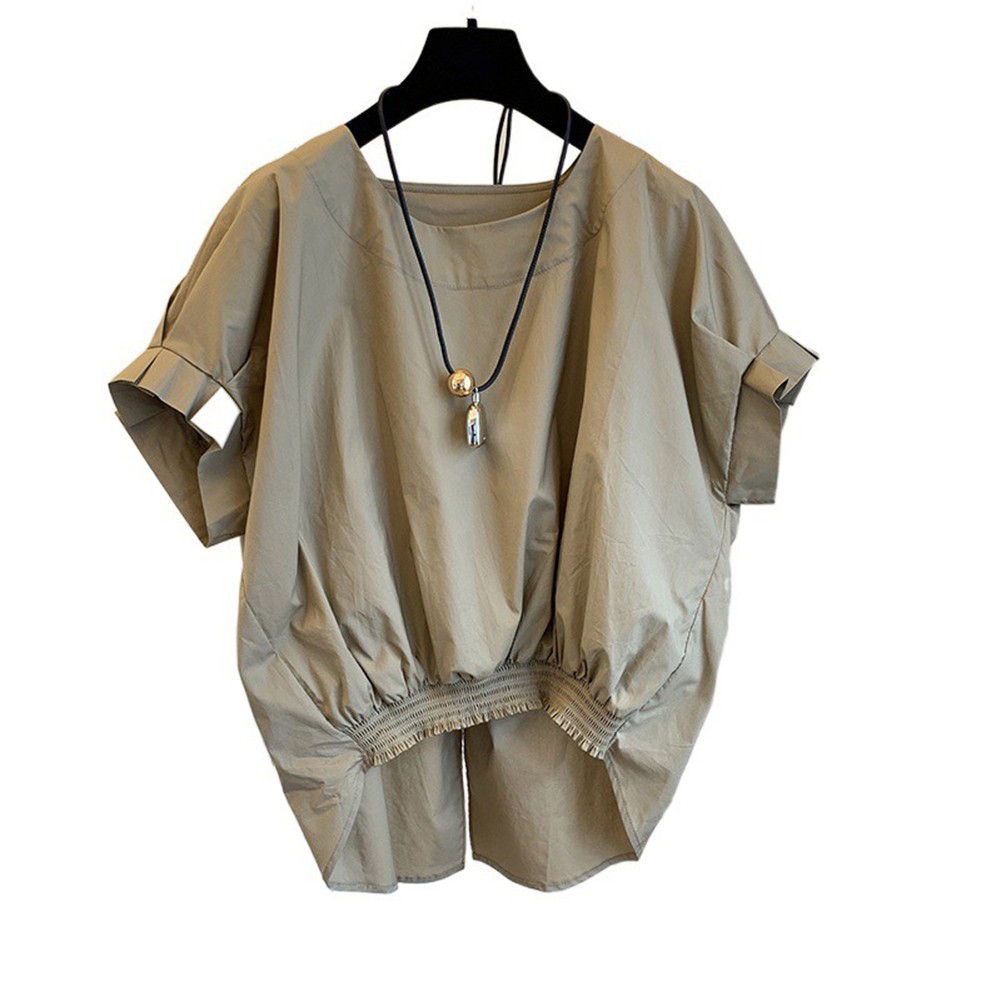 Casual Holiday Blouses for Women with Solid Pleats and Comfortable Fit - Picture 33 of 42
