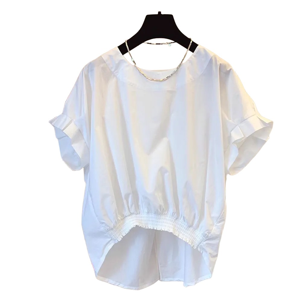 Casual Holiday Blouses for Women with Solid Pleats and Comfortable Fit - Picture 35 of 42