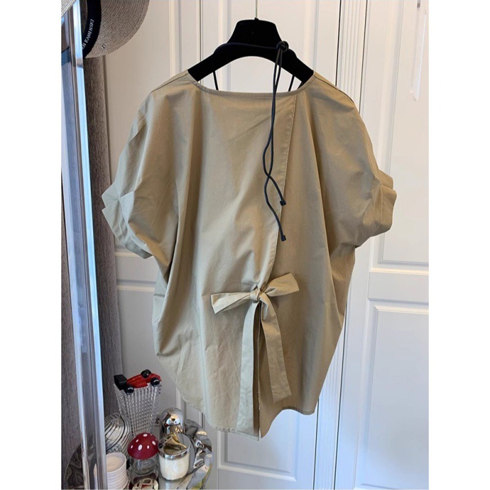 Casual Holiday Blouses for Women with Solid Pleats and Comfortable Fit - Picture 24 of 42