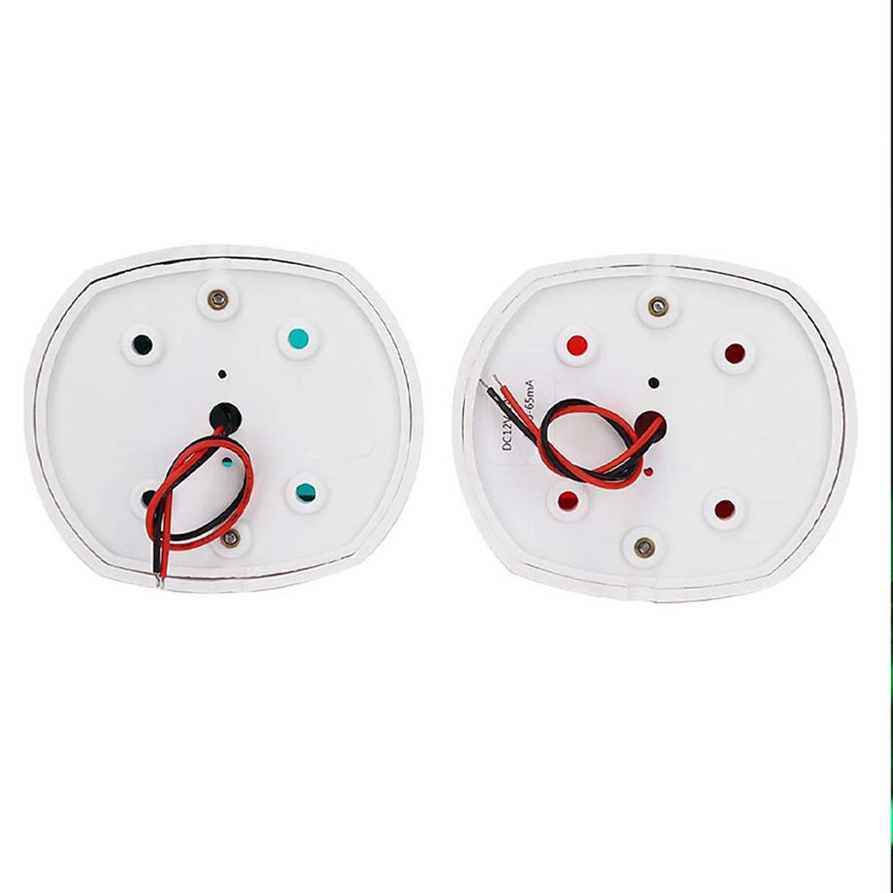 Lot de feux de navigation marine avec LED rouges et vertes pour soldes la s��curit�� na