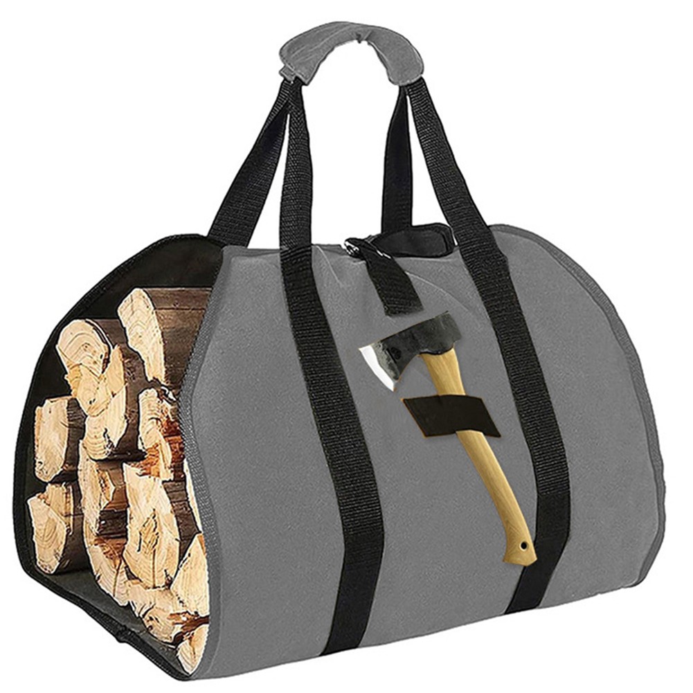 Oversized Portable Carrier Bag for Efficient Wood Transportation Outdoors - Picture 17 of 23