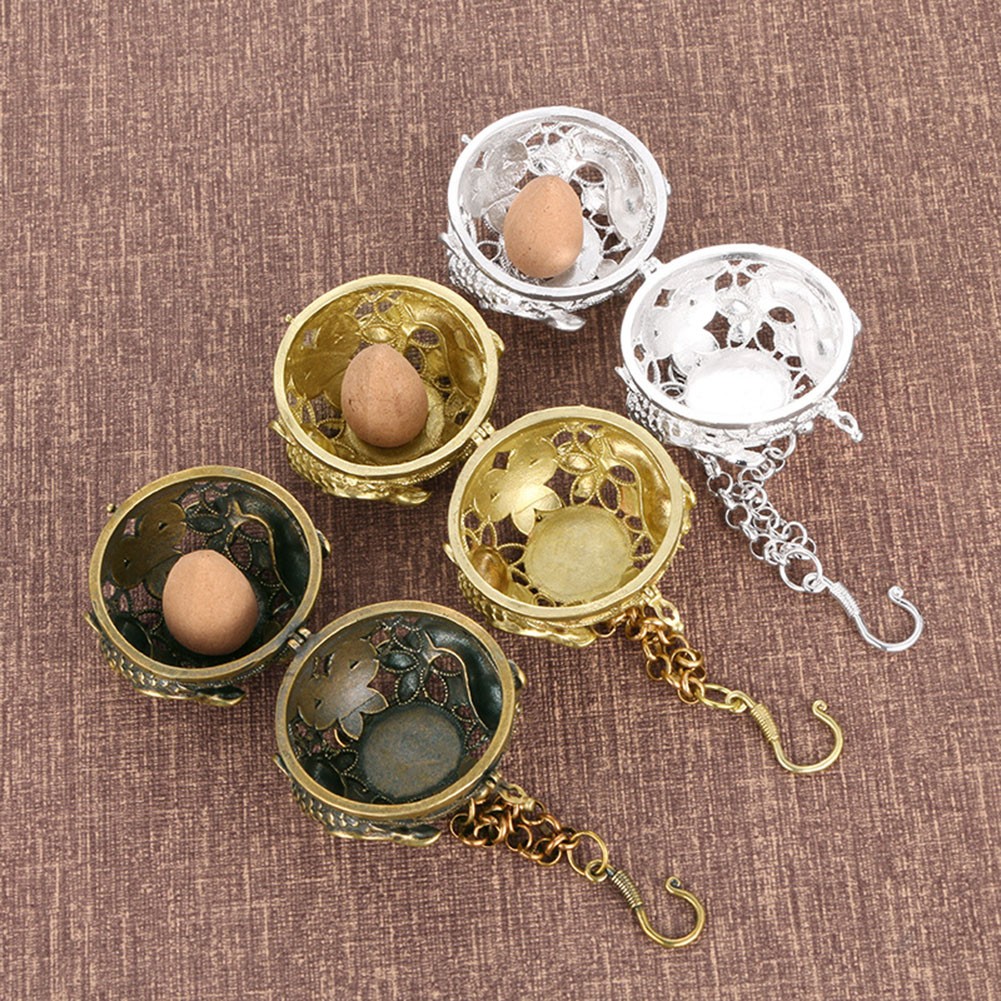 Decorative Hollow Brass Ball for Infusing Spaces with Delightful Scents - Picture 22 of 29