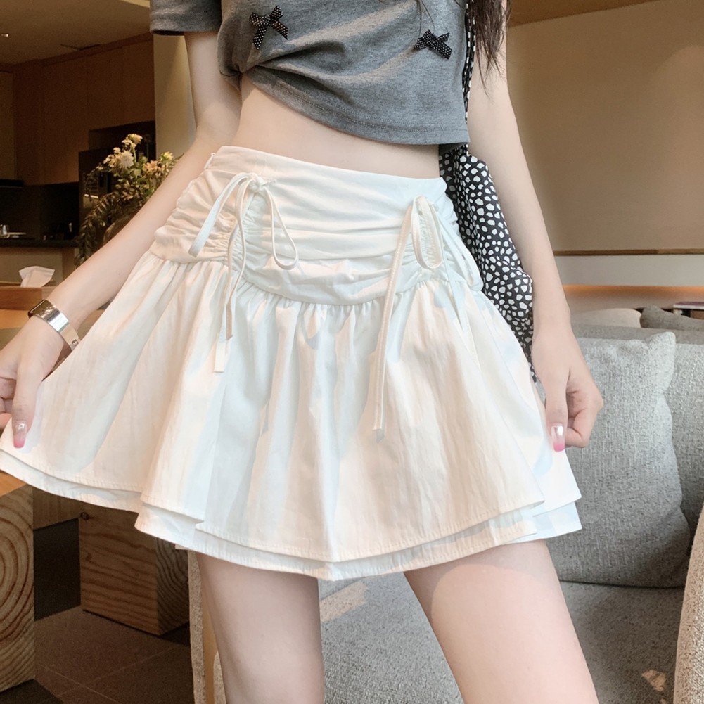 Fashion Forward Women's High Waist Pleated Skirt Ideal for All Seasons - Picture 13 of 28