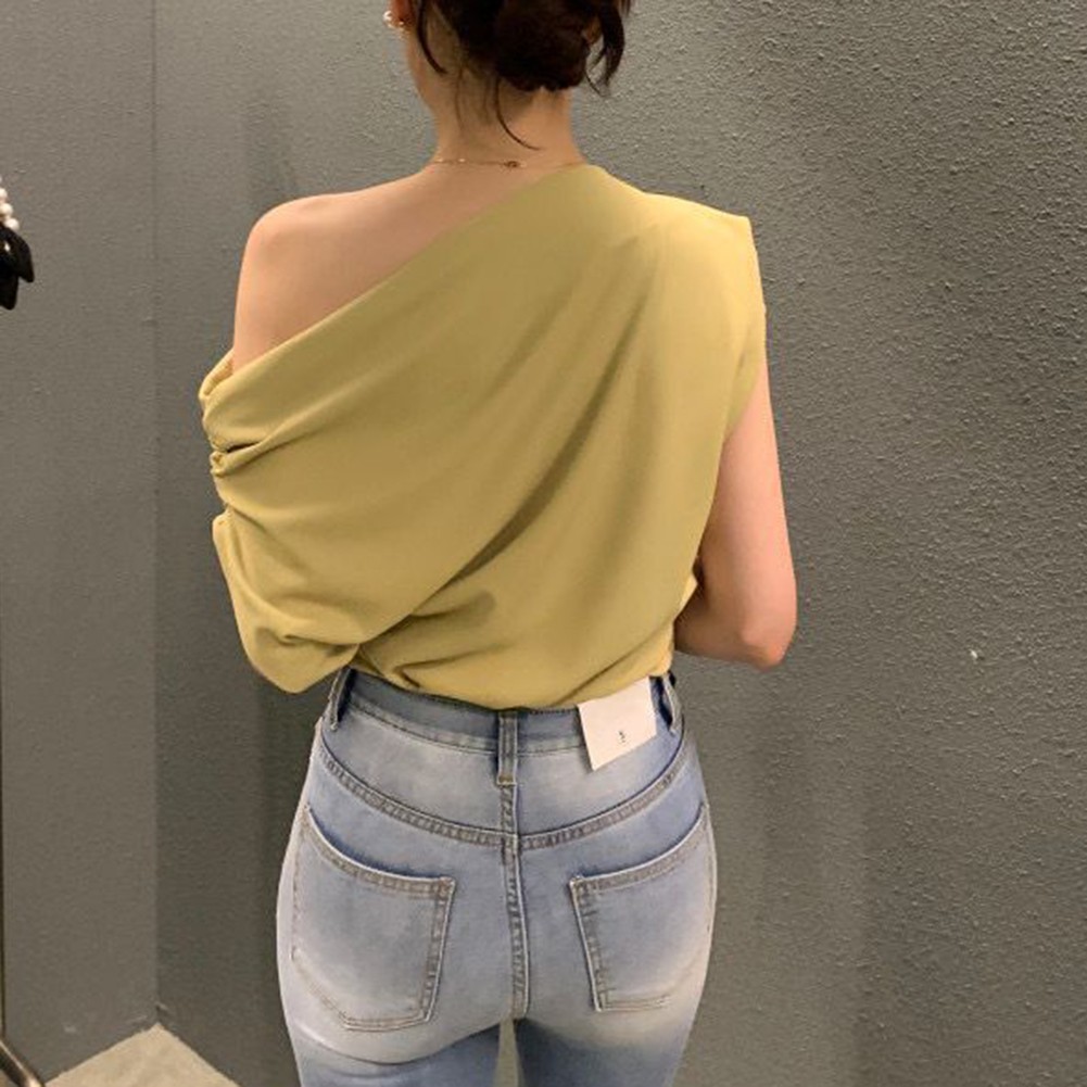 Damen Relaxed Fit Schulterfreies Hemd Mühelos Stylisch Sommer Auswahl - Bild 14 von 16