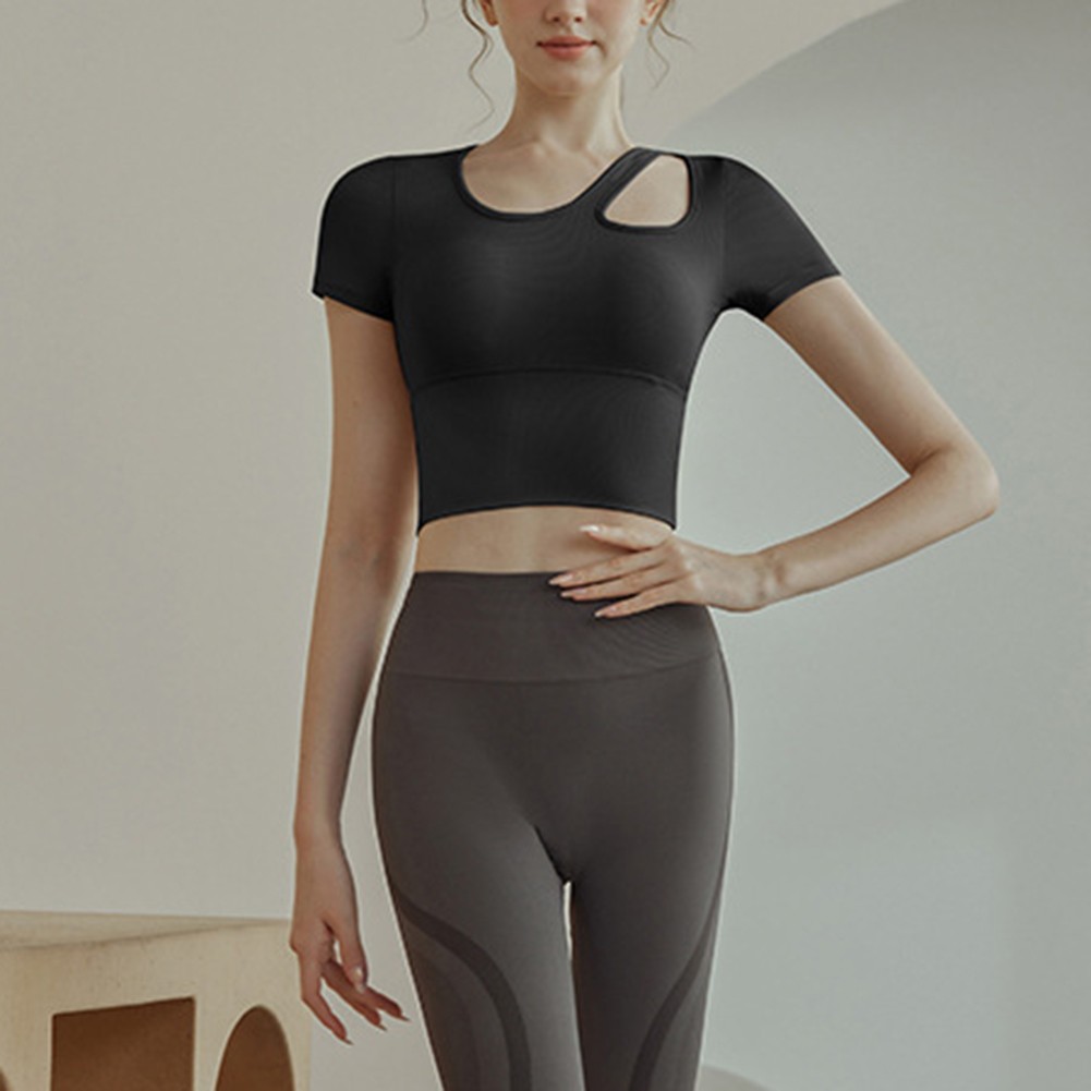 Casual Summer Sports T shirt for Women with Chest Support and Quick Drying - Picture 16 of 18