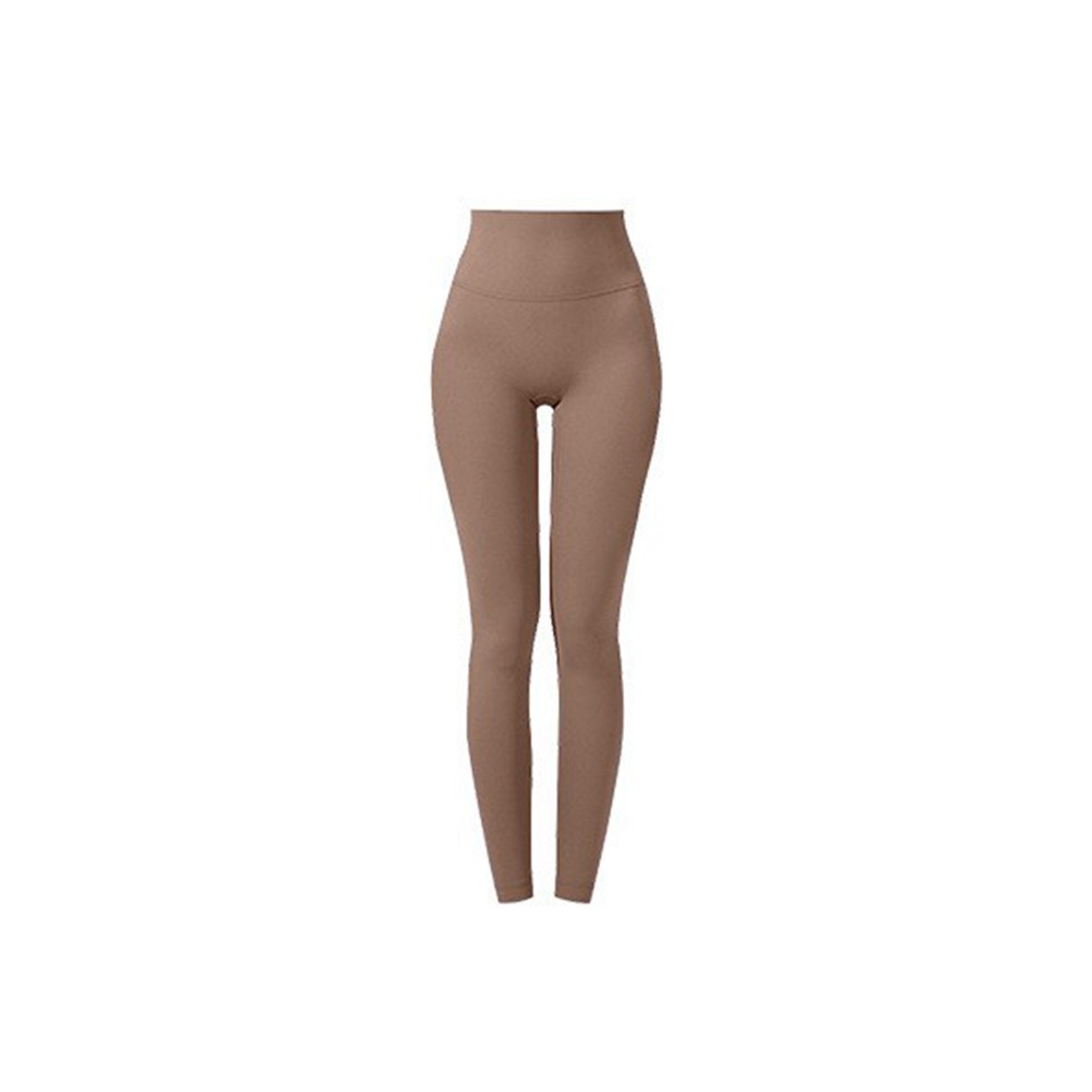 High Waist Yoga Pants in Nude Essential Tights for Fitness Enthusiasts - Bild 14 von 37