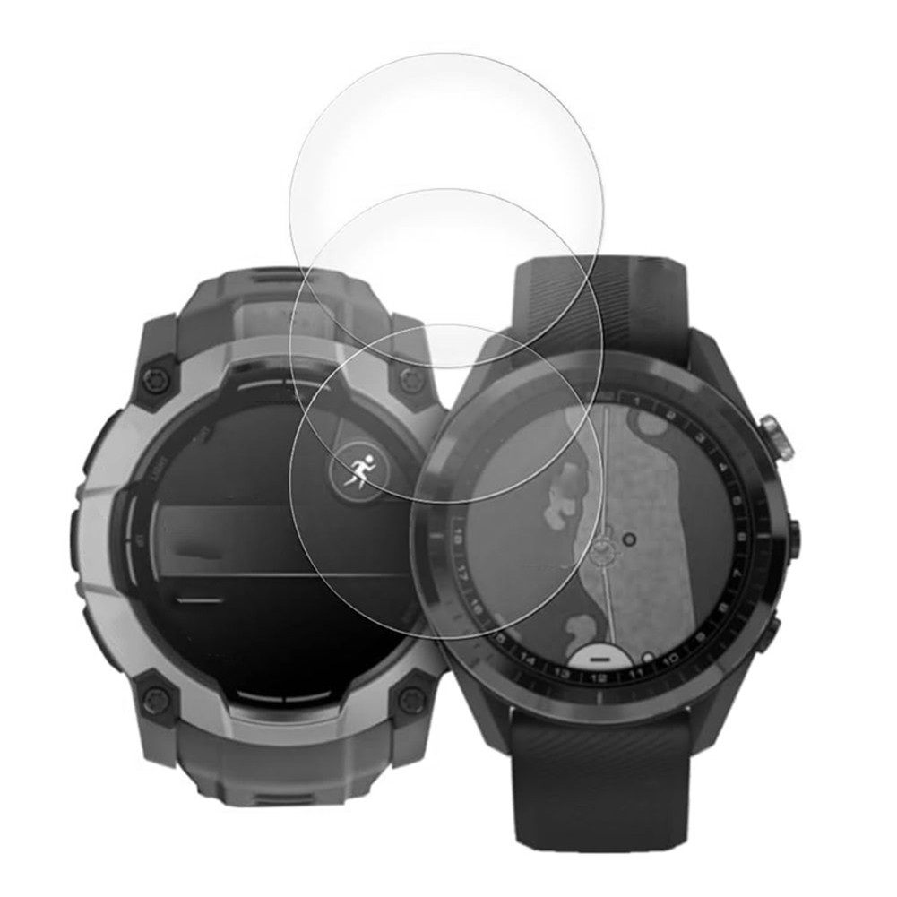 Ochrona ze szkła hartowanego do Garmin Instinct3 50 mm dla lepszego bezpieczeństwa wyświetlacza - Zdjęcie 2 z 9