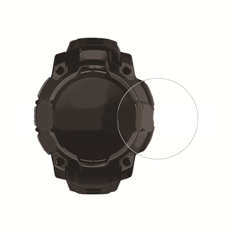 Ochrona ze szkła hartowanego do Garmin Instinct3 50 mm dla lepszego bezpieczeństwa wyświetlacza - Zdjęcie 5 z 9