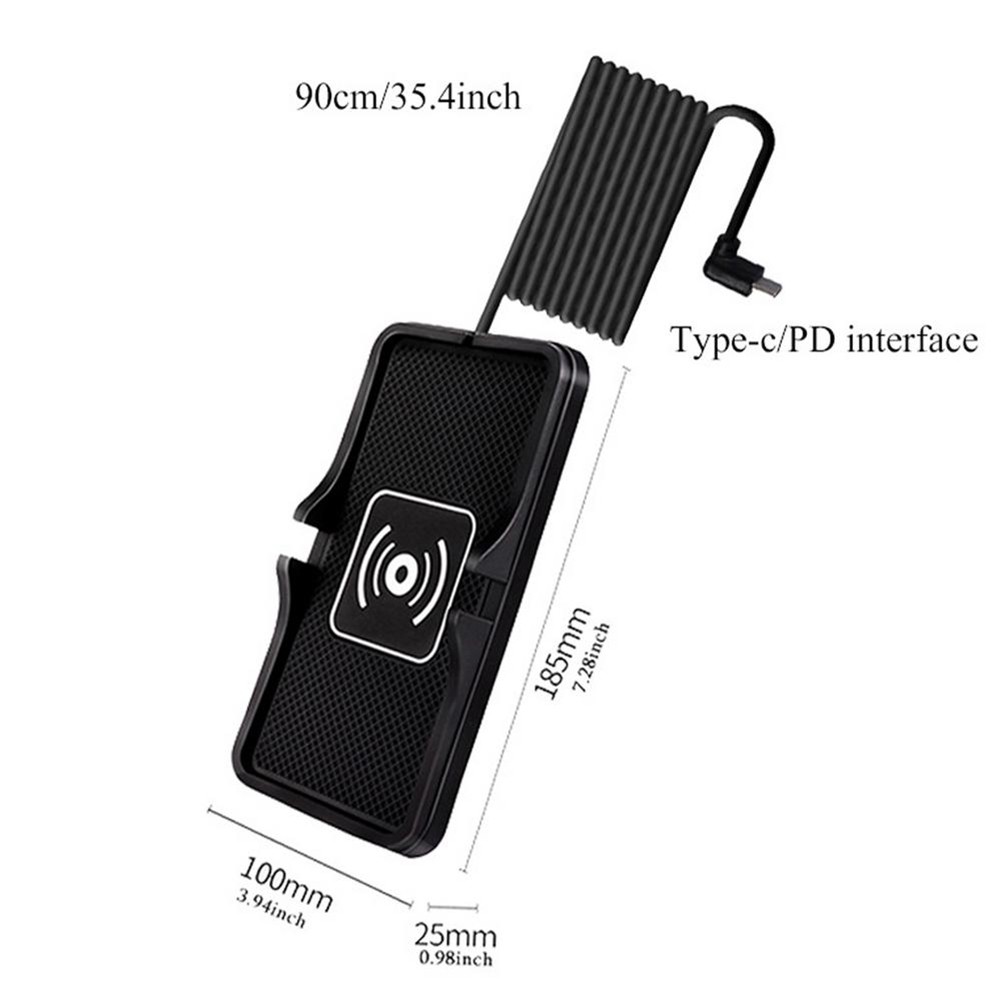 Matériau ABS résistant à l'usure sans fil pour chargeur de téléphone de voi - Photo 14 sur 14