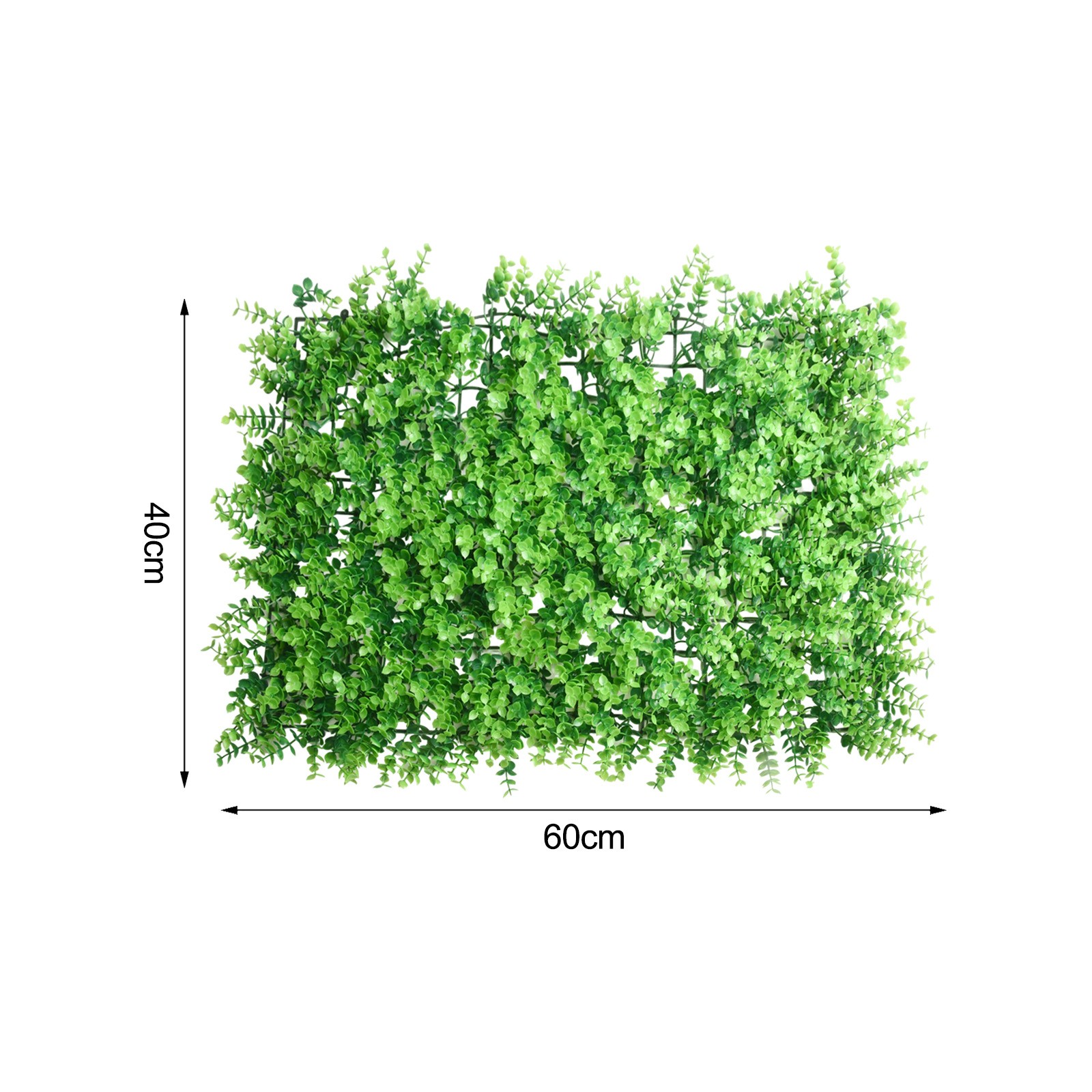 Künstlicher Rasen Pflanzenmatten Panel Wand-Hedge 40*60 Cm Garten Gras - Bild 30 von 56