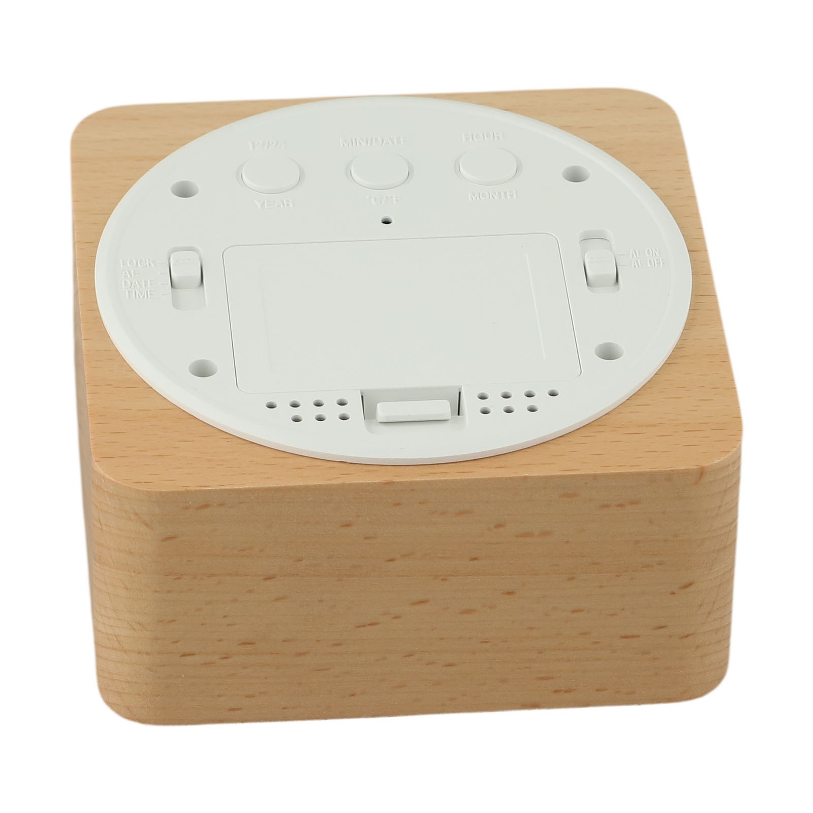 Wecker LED Holz tragbar leise Raffinesse batteriebetrieben - Bild 26 von 31